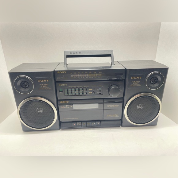 Sony Portable Audio & Video Vintage Sony Radio Cassette Portable